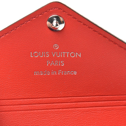 Louis Vuitton Monogram Escale Small Kirigami Pochette Insert Red 6 of 7