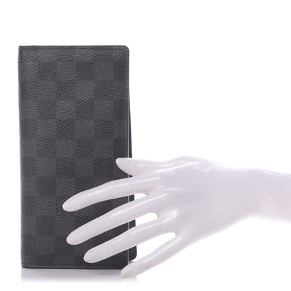 Louis Vuitton Damier Graphite Brazza Wallet 2 of 11
