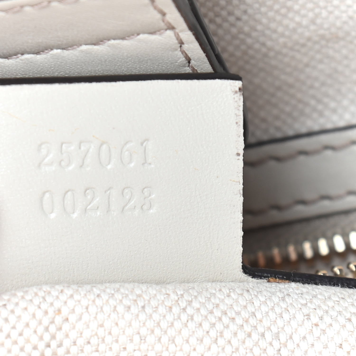 Gucci Monogram Web Medium Mayfair Tote Off White 7 of 9
