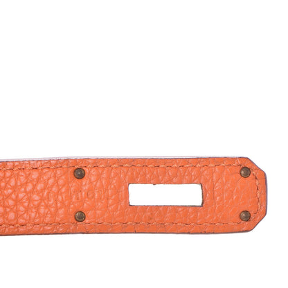 Hermes Togo Birkin 30 Orange 19 of 47