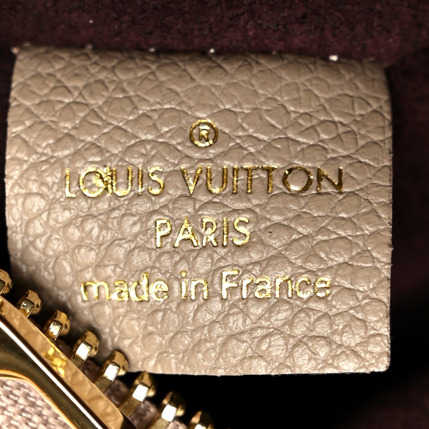 Louis Vuitton Empreinte Monogram Giant Neverfull MM Pochette Tourterelle 6 of 7