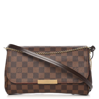 Louis Vuitton Damier Ebene Favorite MM 1 of 9