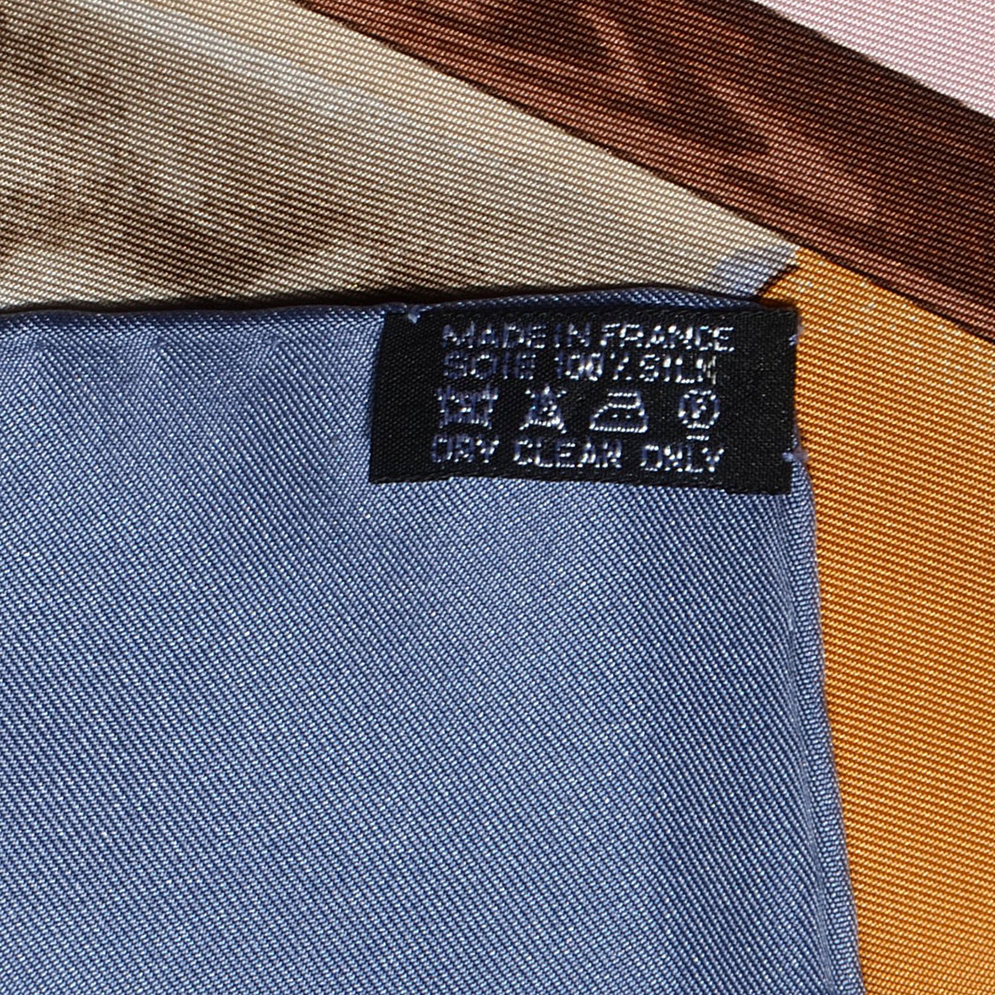 Silk Gronland Scarf 90 Bleu
