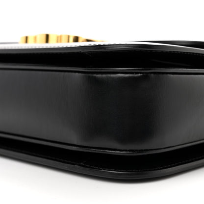 Celine Shiny Calfskin Medium Triomphe Black 10 of 12
