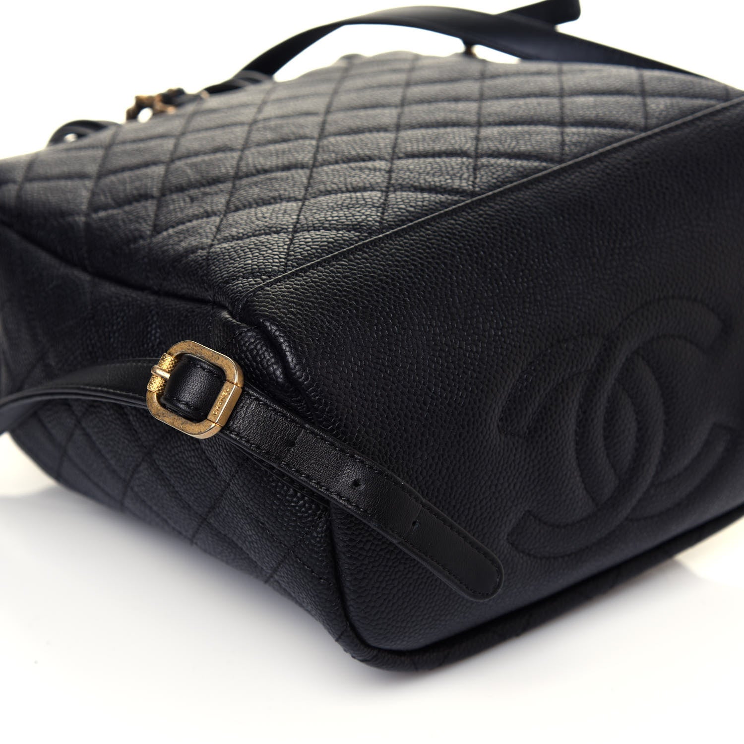 Chanel Caviar Quilted Filigree Backpack Black 11 of 15