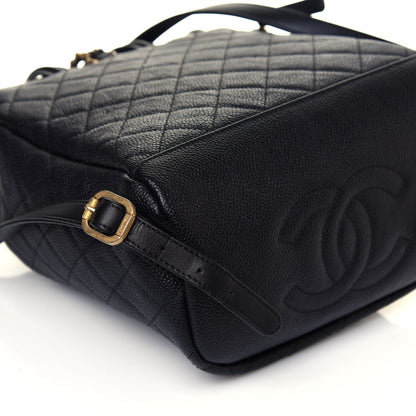 Chanel Caviar Quilted Filigree Backpack Black 11 of 15