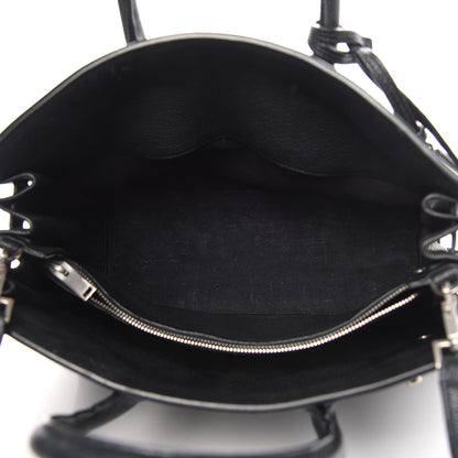 Saint Laurent Grained Calfskin Small Supple Sac De Jour Black 6 of 15