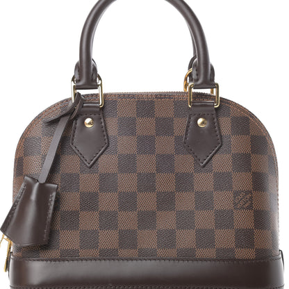Louis Vuitton Damier Ebene Alma BB 8 of 14
