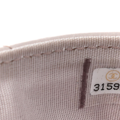 Chanel Lambskin Quilted Chanel 19 Card Holder Light Purple 8 of 9