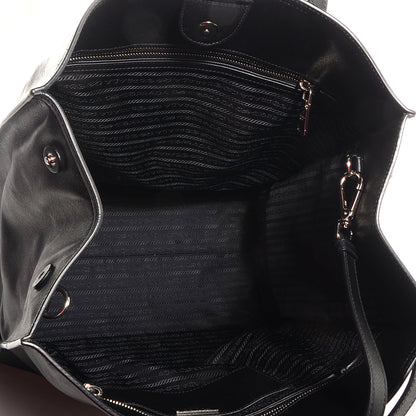 Prada Saffiano Soft Tote Nero Black 5 of 10