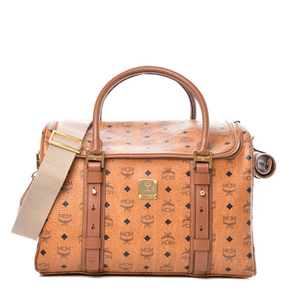 MCM Visetos Medium Dog Carrier Cognac 1 of 20