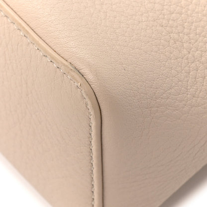 Loro Piana Grained Calfskin L19 Extra Pocket Pouch Light Travertine 9 of 11