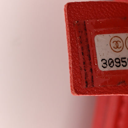 Chanel Lambskin Quilted Medium Chanel 19 Flap Red 7 of 13