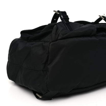 Prada Tessuto Nylon Saffiano Medium Backpack Black 8 of 9