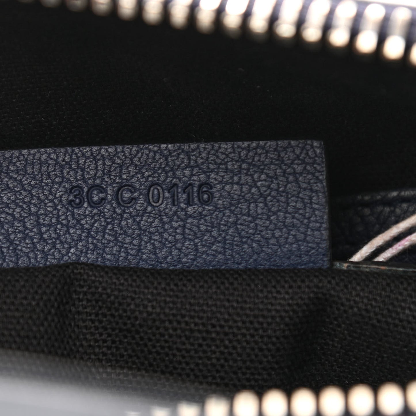 Sugar Goatskin Small Antigona Navy