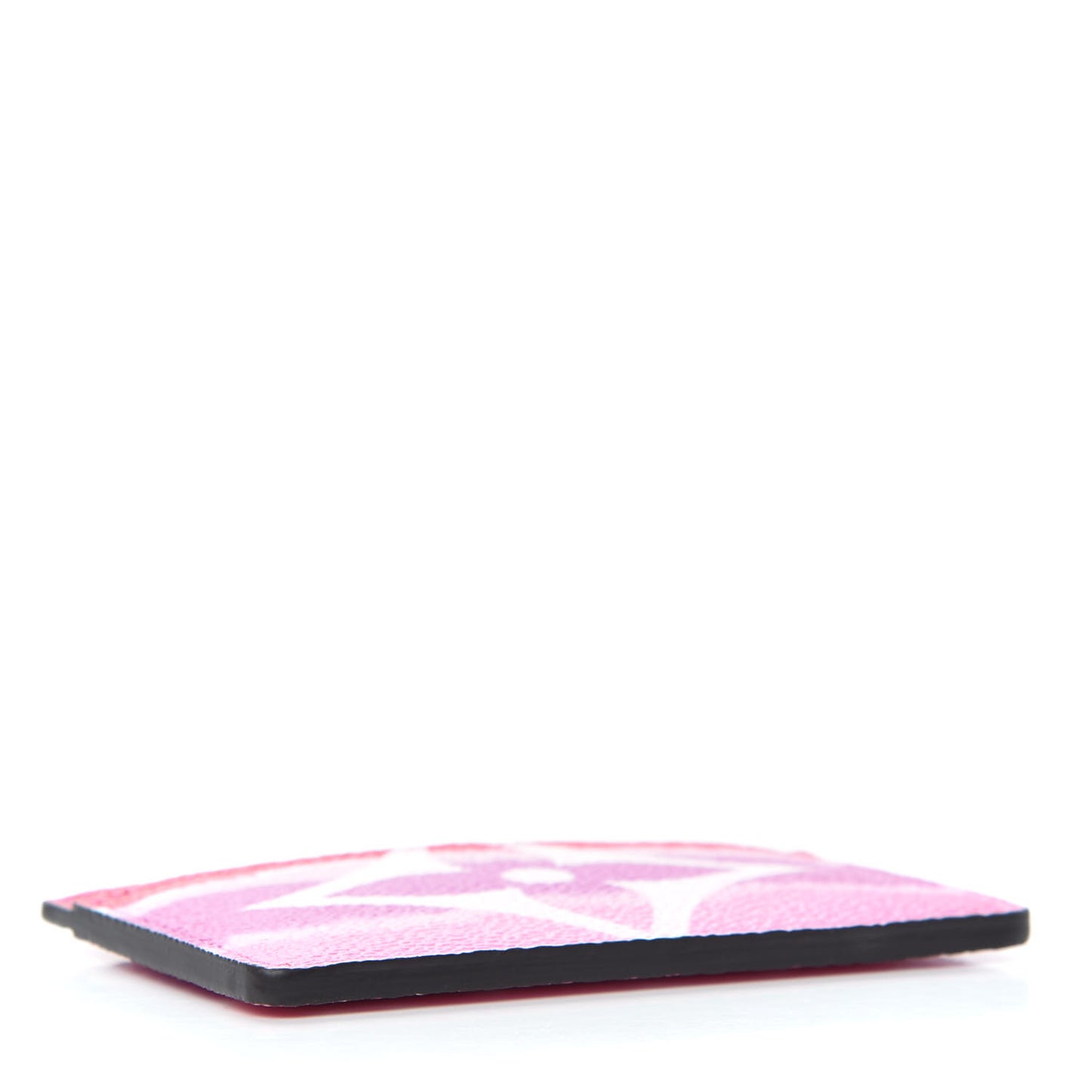 Monogram Escale Card Holder Rouge