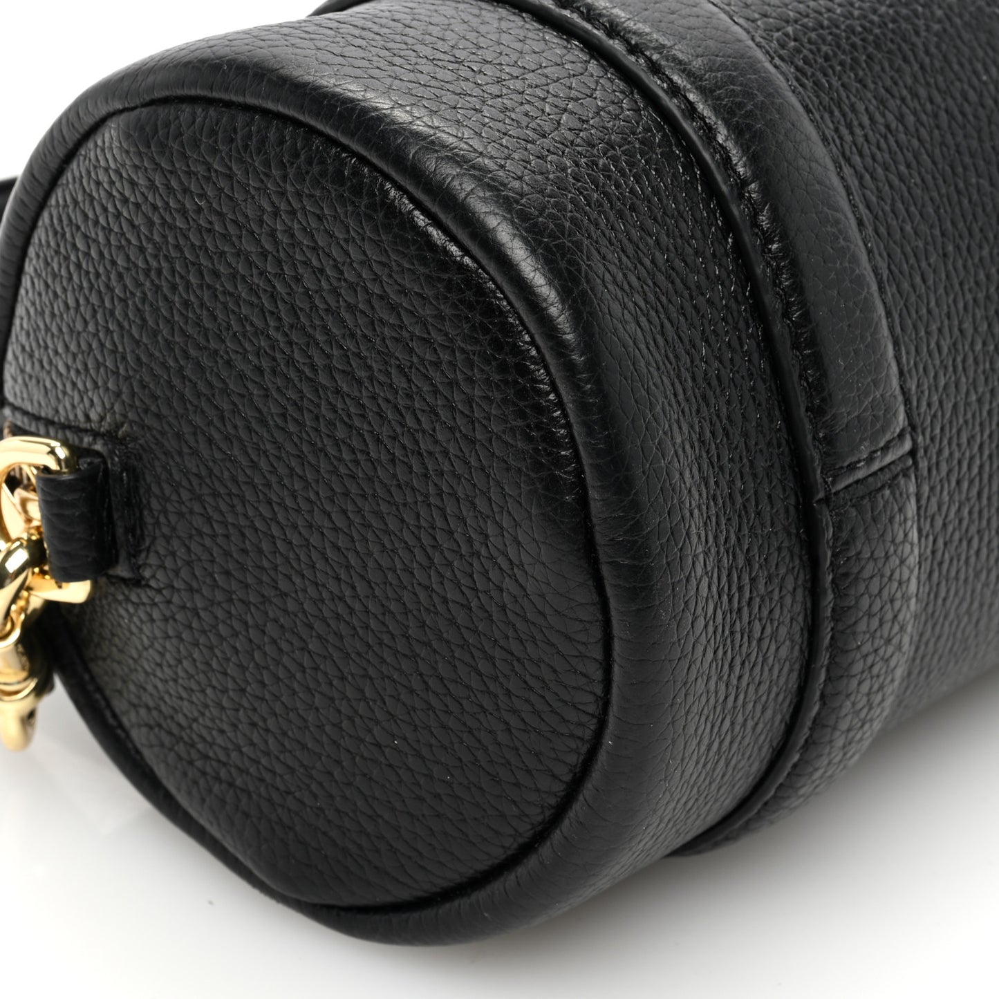 Calfskin The Mini Duffle Bag Black