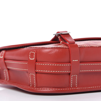 Goyard Goyardine Belvedere PM Messenger Bag Red 6 of 9