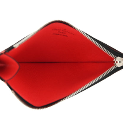 Louis Vuitton Taigarama Coin Card Holder Fire Red 6 of 10