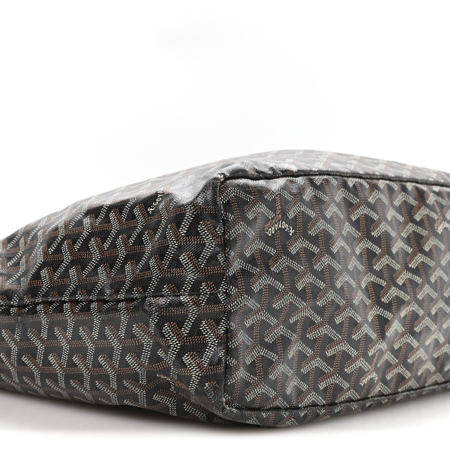 Goyard Goyardine Saint Louis PM Black Gold 9 of 12