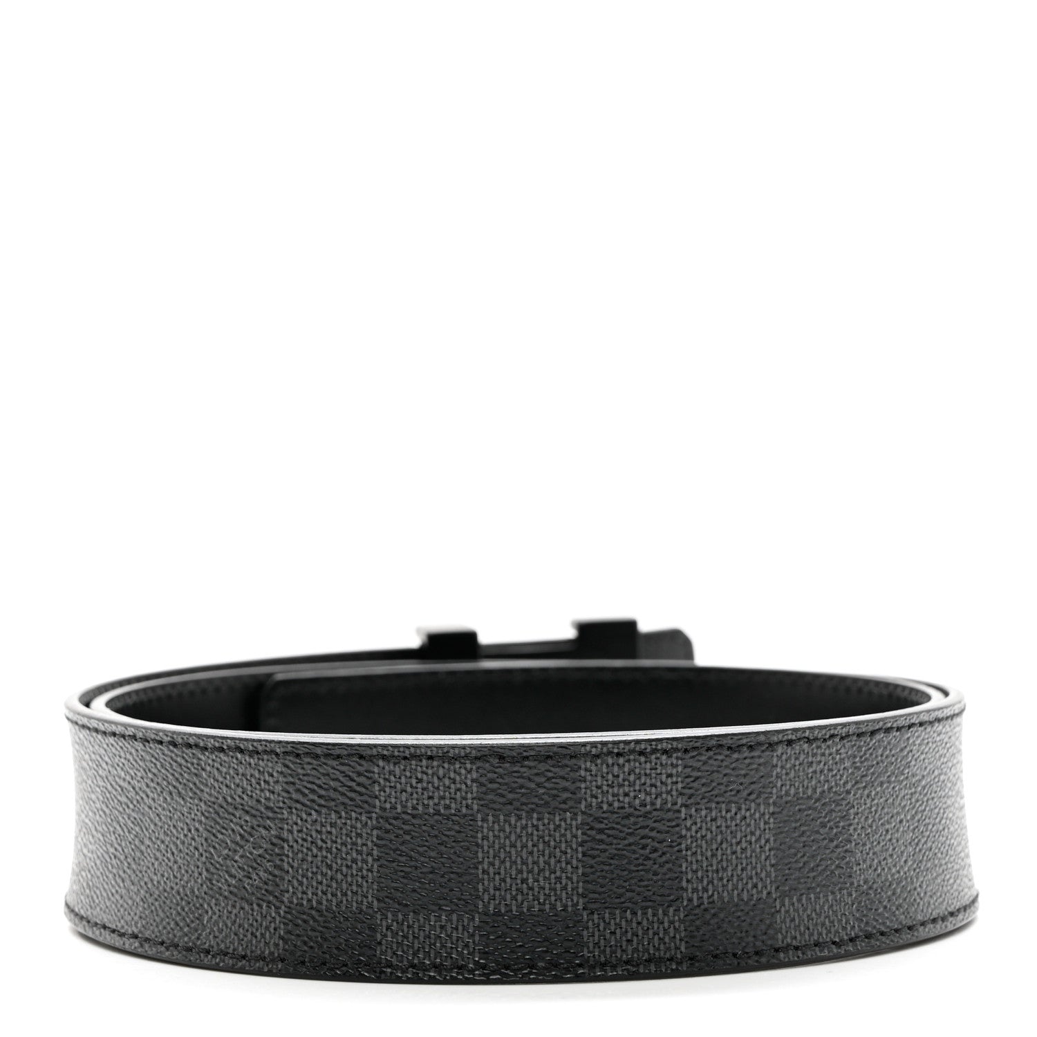 Louis Vuitton Damier Graphite 40mm LV Initiales Belt 90 36 2 of 7