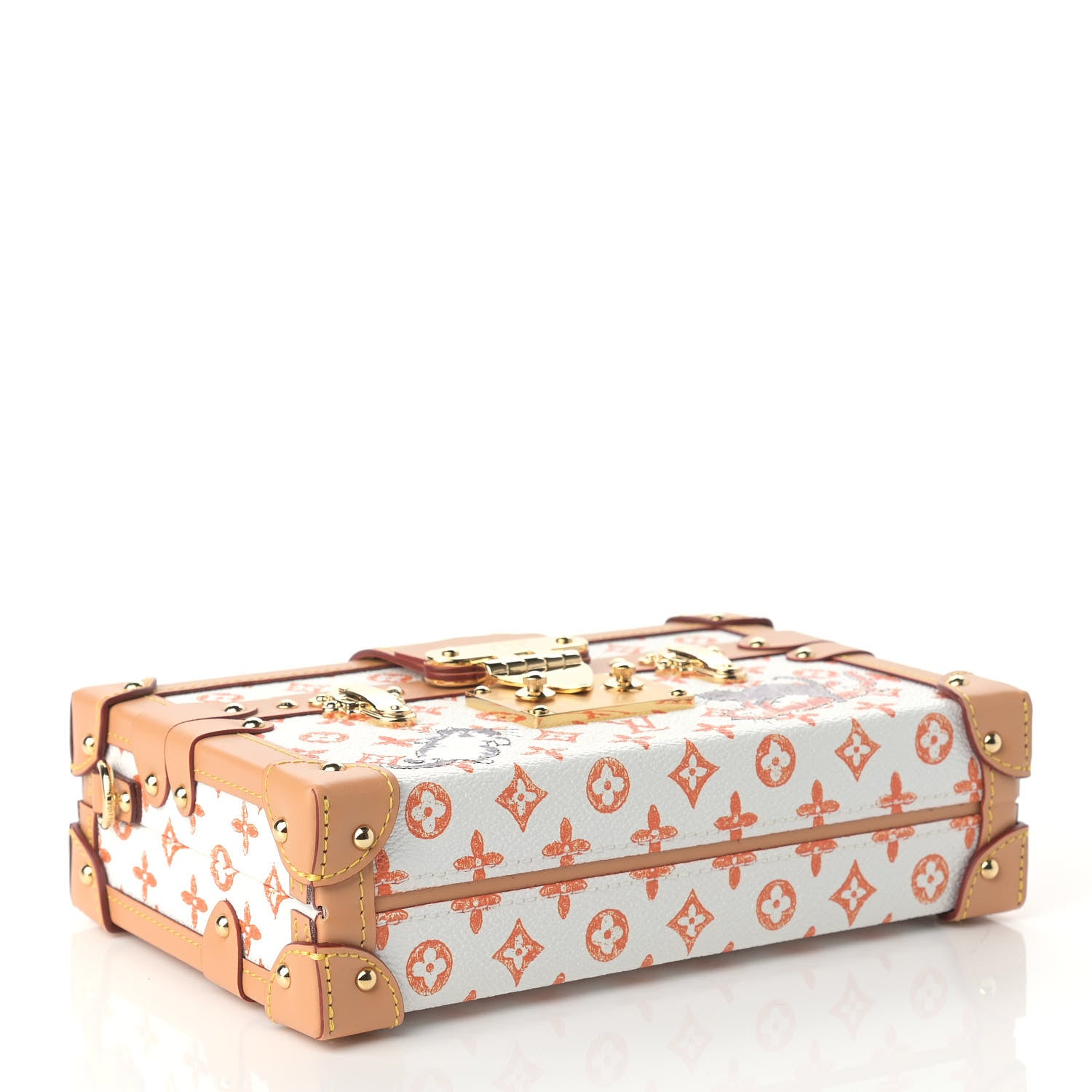 Louis Vuitton Catogram Petite Malle White 4 of 9