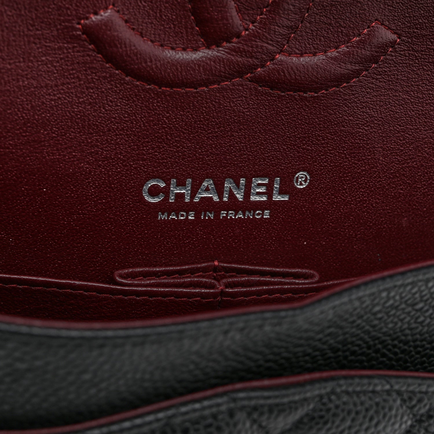 Chanel Caviar Quilted Medium Double Flap Black 6 of 10