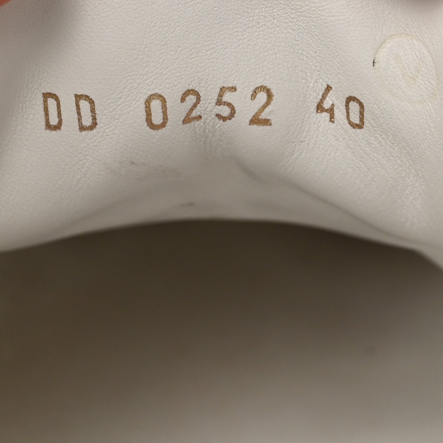 Lambskin Embossed Monogram Time Out Sneakers 40 White
