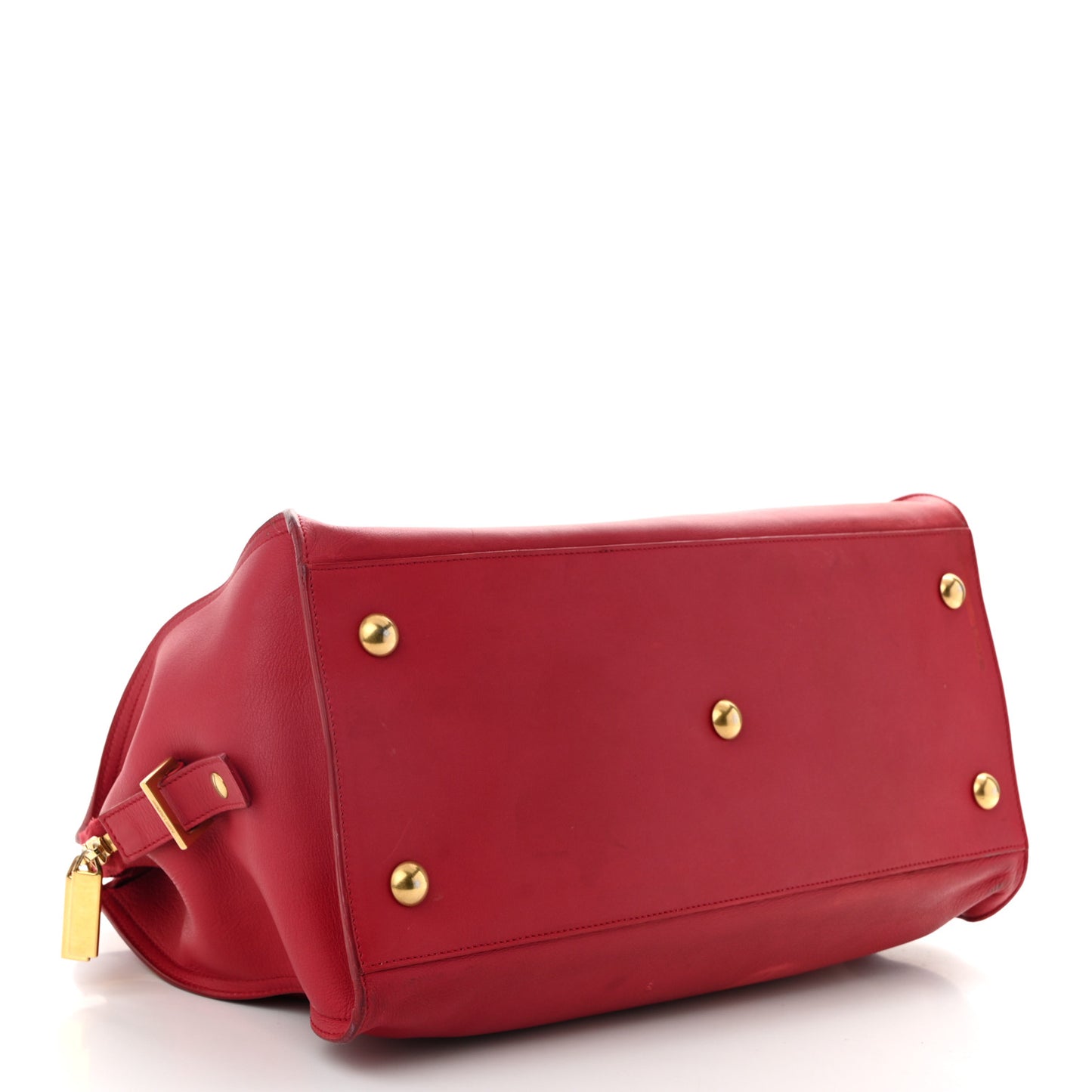 Calfskin Medium Classic Y Cabas Fuchsia