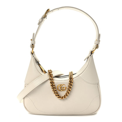 Gucci Goatskin Small Aphrodite Shoulder Bag Mystic White 1 of 10