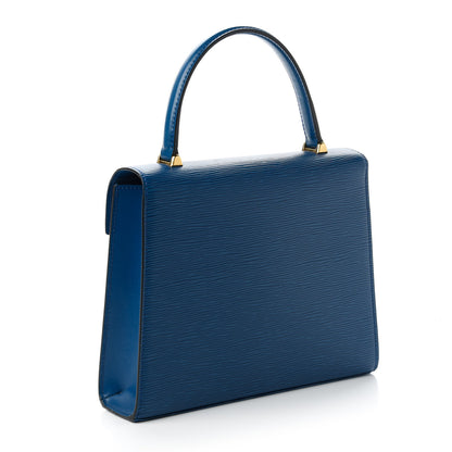 Louis Vuitton Epi Malesherbes Cyan 3 of 11