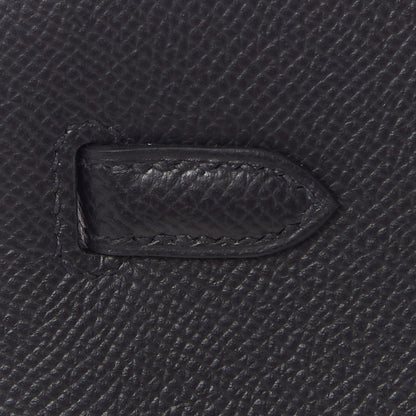 Hermes Madame Calfskin Birkin Sellier 25 Black 10 of 31