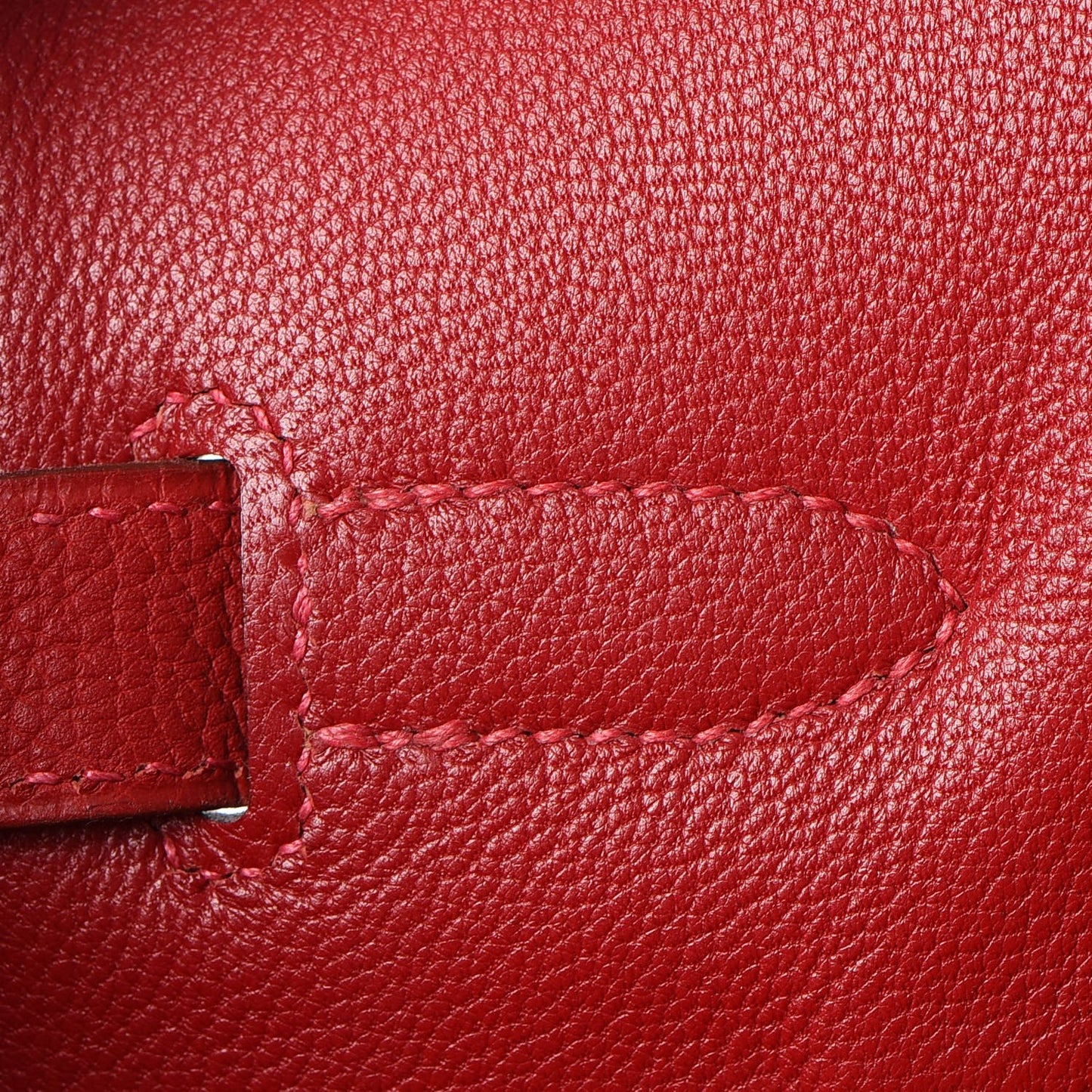 Togo Birkin 35 Rouge Casaque