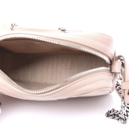 Prada Nappa Impunture Diagramme Crossbody Cipria 4 of 8