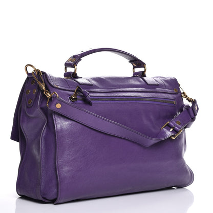 Proenza Schouler Lambskin Large PS1 Satchel Violet 4 of 8
