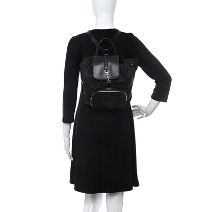 Gucci Nylon Monogram Backpack Black 2 of 15