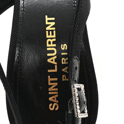 Saint Laurent Grosgrain Penelope Zoe 105 Slingback Pump 36.5 Black 8 of 10