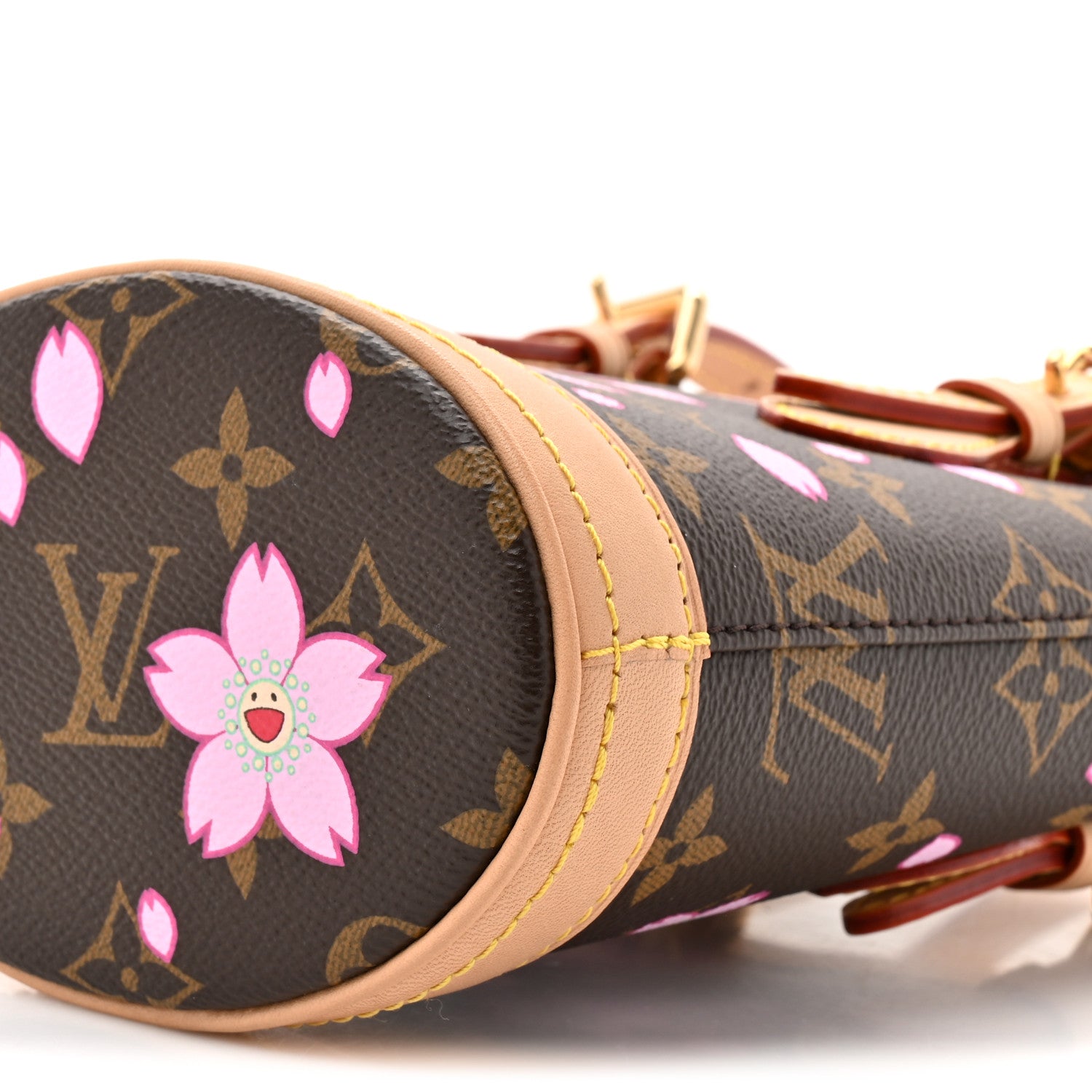 Louis Vuitton LV X TM Monogram Cherry Blossom Nano Bucket Sakura