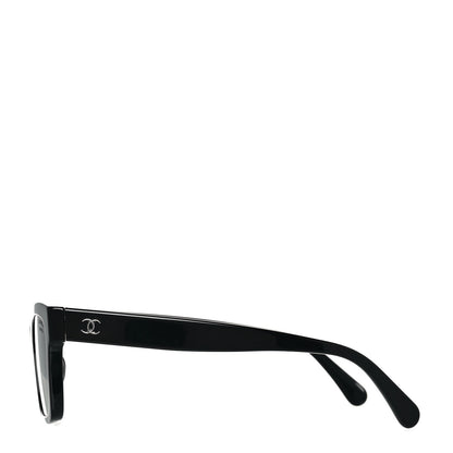 Chanel Acetate Polarized Square Sunglasses 5417-A Black 3 of 8