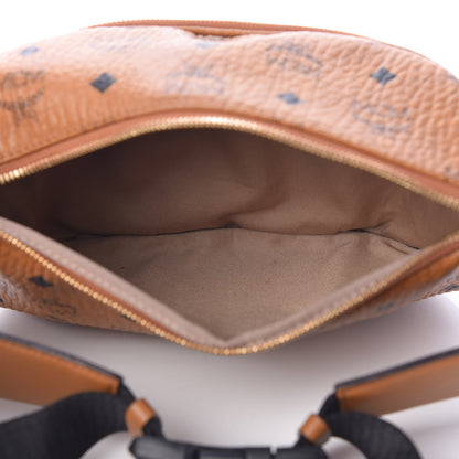 MCM Visetos Stark Belt Bag Cognac 5 of 10