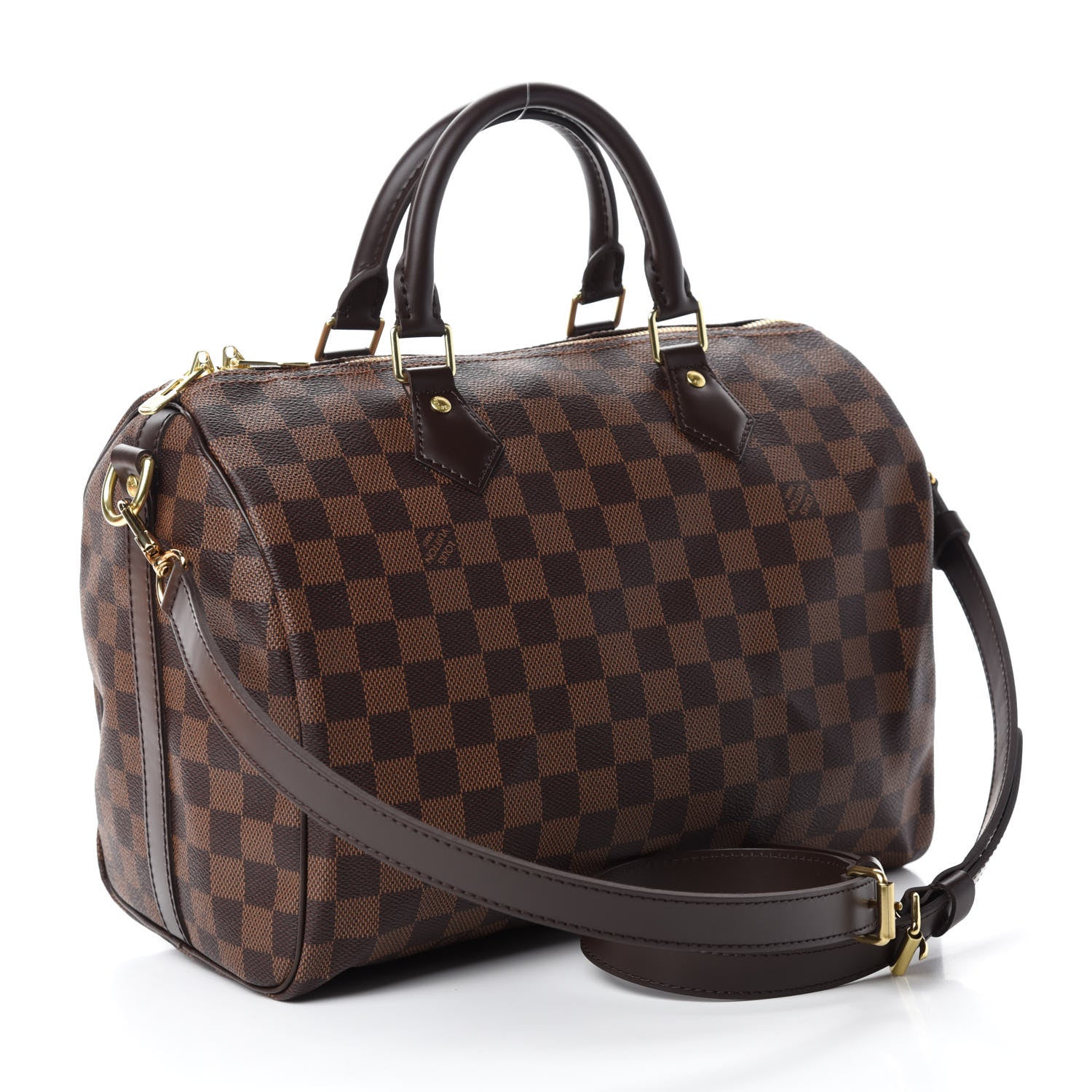 Louis Vuitton Damier Ebene Speedy Bandouliere 30 4 of 13