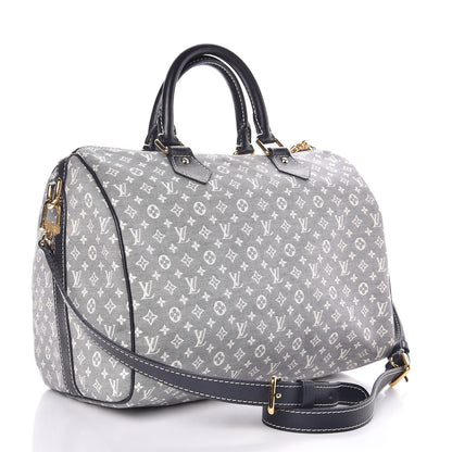 Louis Vuitton Monogram Idylle Speedy Bandouliere 30 Encre 4 of 7