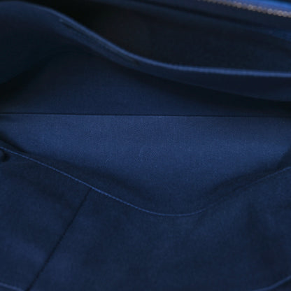 Chanel Grained Vegetal Calfskin Urban Shopping Tote Blue 4 of 12