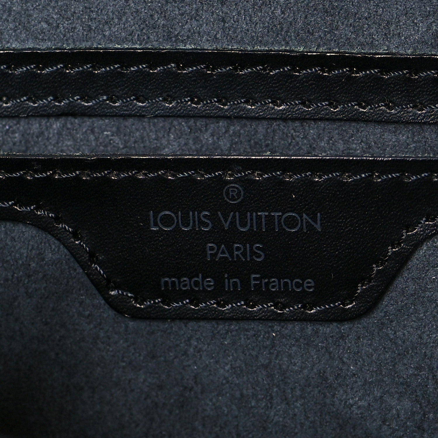 Louis Vuitton Epi Soufflot Black 6 of 9
