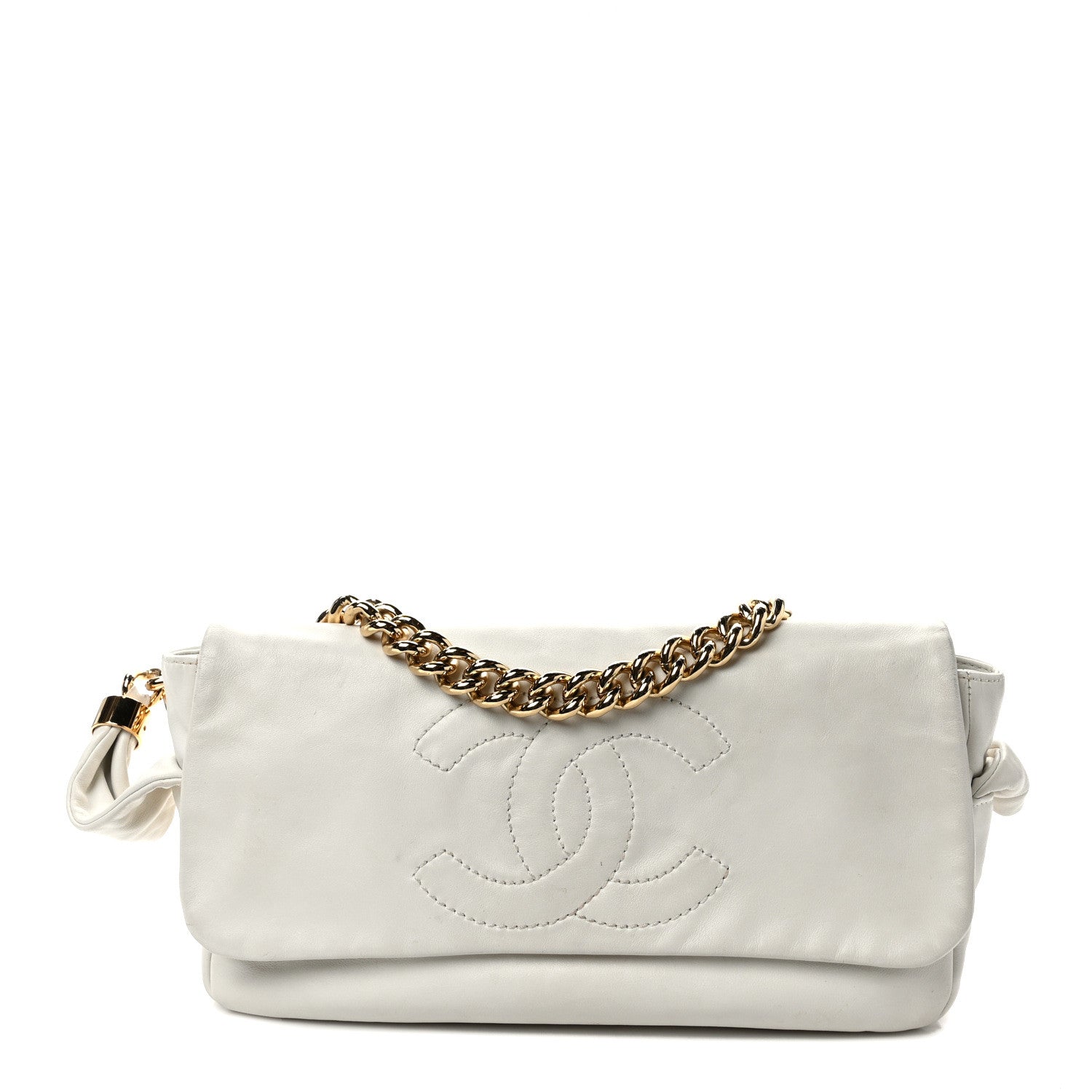 Chanel Lambskin Rodeo Drive Flap White 1 of 17