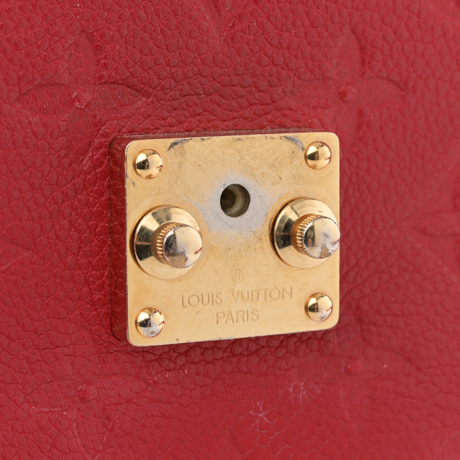 Louis Vuitton Empreinte Pochette Metis Cherry 11 of 14