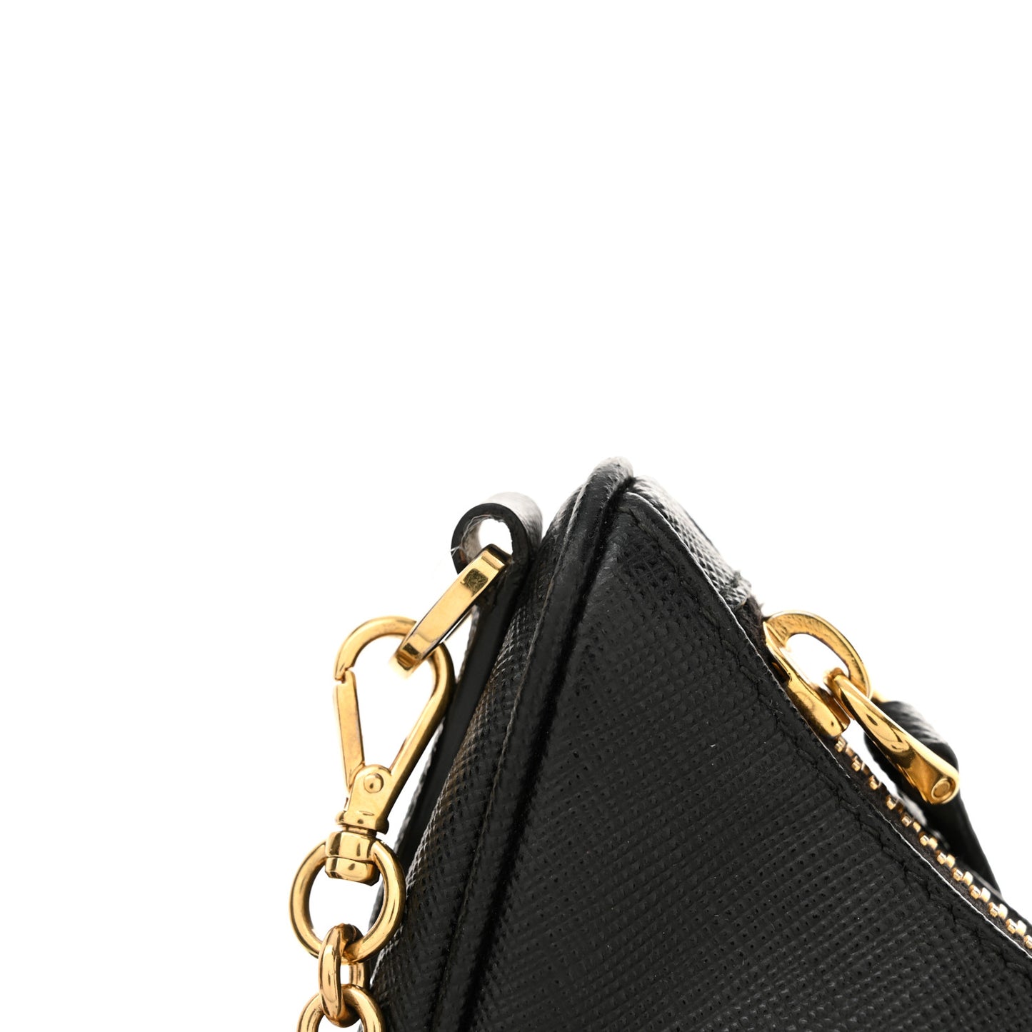 Saffiano Lux Re-Edition 2005 Shoulder Bag Black
