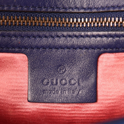Gucci Velvet Matelasse Medium GG Marmont Shoulder Bag Cobalt Blue 6 of 12