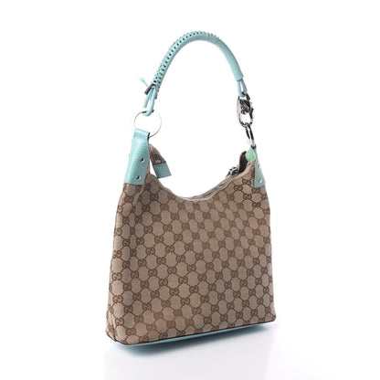 Gucci Monogram Shoulder Bag Turquoise 3 of 10