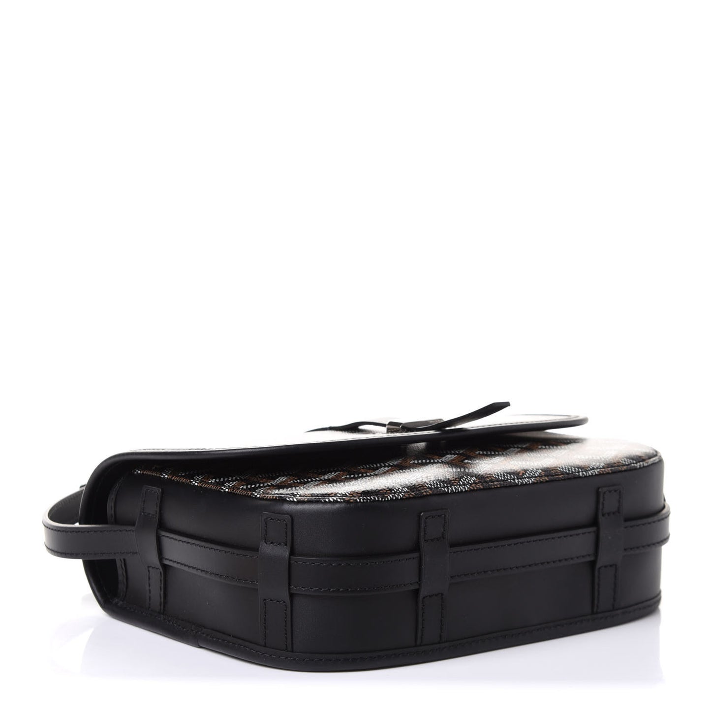Goyardine Belvedere II PM Messenger Bag Black